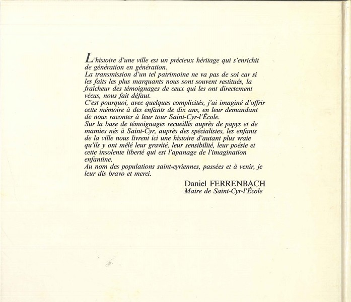 livre sur les chemins de st cyr l ecole 4 couv